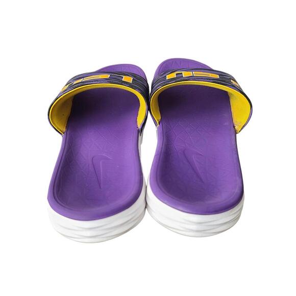 Nike LSU Slides - Stylish Comfort Size 10 - Picture 4 of 7
